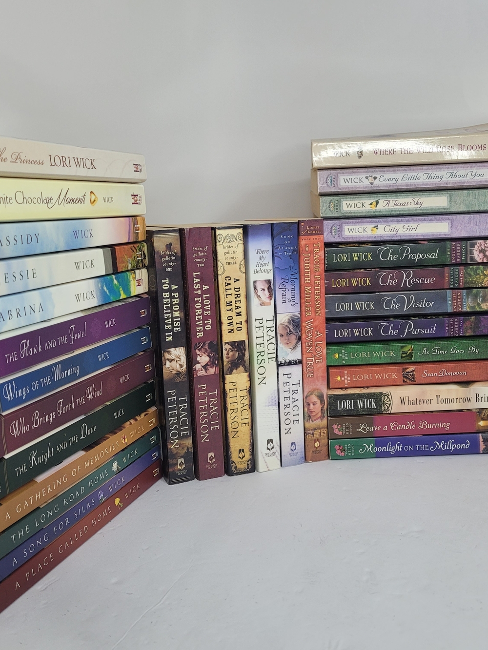 LORI WICK 26 Book Lot + 6 Tracie Peterson Books Love Romance Christian Fiction